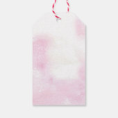 Weihnachts-Weihnachtsbaum Dank Geschenketiketten Geschenkanhänger (Rückseite)