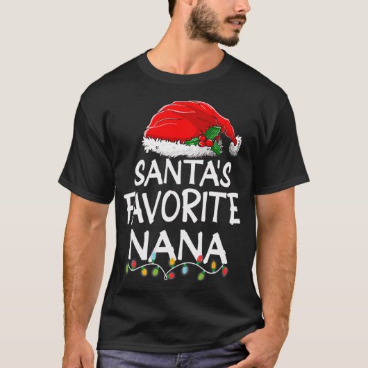 Weihnachts-Weihnachtsbaum des Weihnachtsmanns ln T-Shirt (Vorderseite)