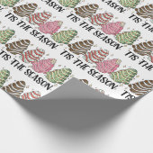 Weihnachts-Weihnachtsbaum Geschenkpapier (Ecke)