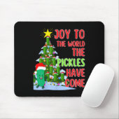 Weihnachts-Weihnachtsbaum Lichter Spaß Pickle Gesc Mousepad (Mit Mouse)
