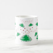 Weihnachts-Weihnachtsbaum Tasse (Mittel)