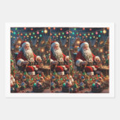 Weihnachts-Weihnachtsbaum-Wrapping-Papier Geschenkpapier Set (Vorderseite 2)