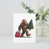 Weihnachts Weihnachtsbaum Xmas Lights Feiertagspostkarte (Stehend Vorderseite)