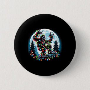 Weihnachts-Weihnachtsbäume Lichter Weihnachten Wei Button