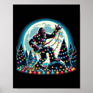 Weihnachts-Weihnachtsbäume Lichter Weihnachten Wei Poster