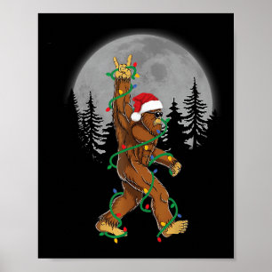 Weihnachts-Weihnachtsbäume Lichter Weihnachten Wei Poster