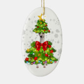 Weihnachts-Weihnachtsbaumleuchten | Xmas Dogmas Keramik Ornament (Rechts)