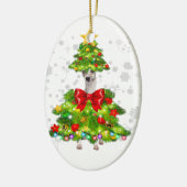 Weihnachts-Weihnachtsbaumleuchten | Xmas Dogmas Keramik Ornament (Links)