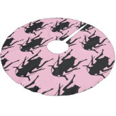 Weihnachts-Weihnachtsbaumrock Polyester Weihnachtsbaumdecke (Schrägansicht)