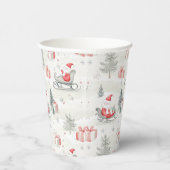 Weihnachts-Weihnachtsbecher Pappbecher (Rechts)