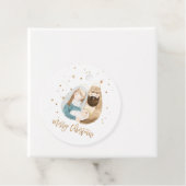 Weihnachts-Weihnachtsbegütertags - Heilige Familie Geschenkanhänger (Beispiel)