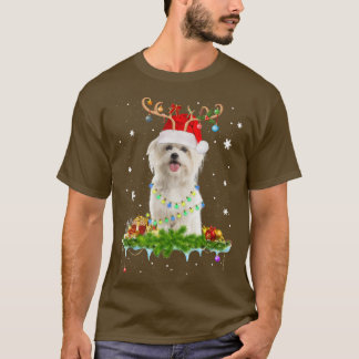 Weihnachts-Weihnachtsbeleuchtung Weihnachtsweih D T-Shirt