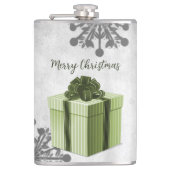 Weihnachts-Weihnachtsbroschüre Flachmann (Vorderseite)