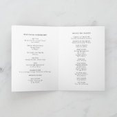 Weihnachts-Weihnachtsbroschüre Programm (Innenseite)