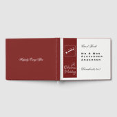 Weihnachts-Weihnachtsbuch des Weihnachtsmanns Gästebuch (Voll)