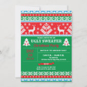 Weihnachts-Weihnachtscocktail am Party Einladung (Vorderseite)