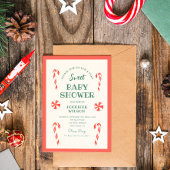 Weihnachts Weihnachtscreme Sweet Baby Dusche Einladung