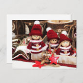 Weihnachts-Weihnachtsdekoration Postkarten - Leere (Vorne/Hinten)