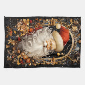 Weihnachts-Weihnachtsdekorationen Vollbild Geschirrtuch (Horizontal)