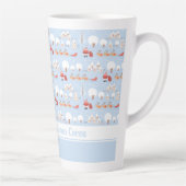 Weihnachts-Weihnachtsdorf und Fun Rentier Milchtasse (Rechts)