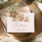 Weihnachts-Weihnachtsdusche Danke Ihrer Karte