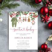 Weihnachts-Weihnachtsdusche Einladung