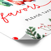 Weihnachts-Weihnachtsduschfavoriten Poster (Ecke)