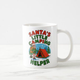 Weihnachts-Weihnachtself-Design des Weihnachtsmann Kaffeetasse