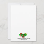 Weihnachts-Weihnachtsfeier Einladung (Rückseite)