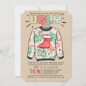 Weihnachts-Weihnachtsfeier Einladung (Vorderseite)