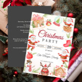 Weihnachts Weihnachtsfeier Einladung