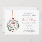 Weihnachts-Weihnachtsfeier Einladung (Vorderseite)