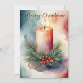 Weihnachts-Weihnachtsfeier Feiertagskarte (Vorderseite)