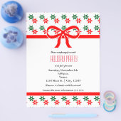 Weihnachts-Weihnachtsfeier Flyer (Einzeln)