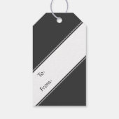 Weihnachts-Weihnachtsfeier Geschenkanhänger (Rückseite)