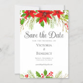 Weihnachts-Weihnachtsfeier Magneteinladung (Vorderseite)