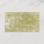 Weihnachts-Weihnachtsfeier mit Aquarellkiefern Platzkarte (Rückseite)