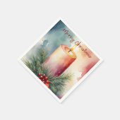 Weihnachts-Weihnachtsfeier Serviette (Ecke)