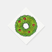 Weihnachts-Weihnachtsfeier Serviette (Ecke)