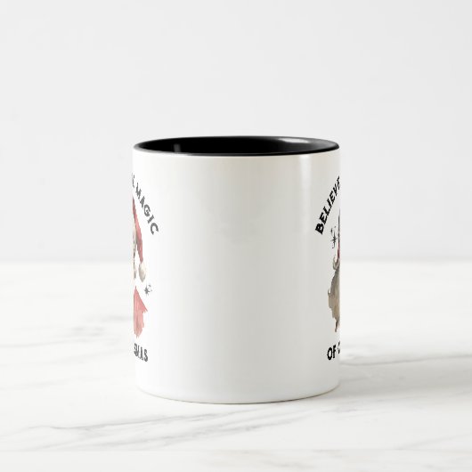 Weihnachts-Weihnachtsfeier Tasse (Mittel)