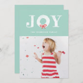 Weihnachts-Weihnachtsfeiertag Fotokarte Feiertagskarte (Vorne/Hinten)