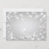 Weihnachts-Weihnachtsfeiertag Fotokarte Feiertagskarte (Rückseite)