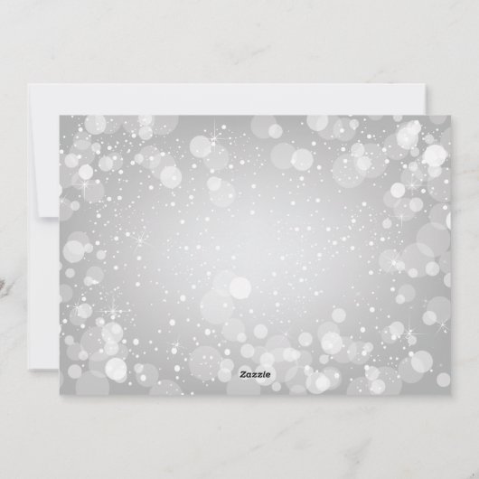 Weihnachts-Weihnachtsfeiertag Fotokarte Feiertagskarte (Rückseite)