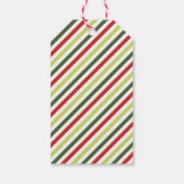 Weihnachts-Weihnachtsfeiertag Geschenkanhänger (Rückseite)