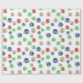 Weihnachts-Weihnachtsfeiertag Geschenkpapier (Flach)