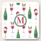 Weihnachts-Weihnachtsfeiertag Getränkeuntersetzer (Vorderseite)