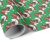 Weihnachts Weihnachtsfeiertag Packpapier (Rolleneckpunkt)