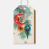 Weihnachts-Weihnachtsfeiertag Party Namensschild Geschenkanhänger (Vorderseite)