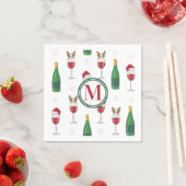 Weihnachts-Weihnachtsfeiertag Serviette (Beispiel)