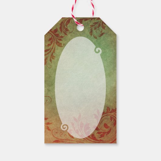 Weihnachts Weihnachtsfeiertag Weihnachtsfeiertag Geschenkanhänger (Rückseite)